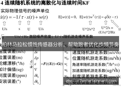 柏林马拉松惯性传感器分析，帮助跑者优化步频节奏